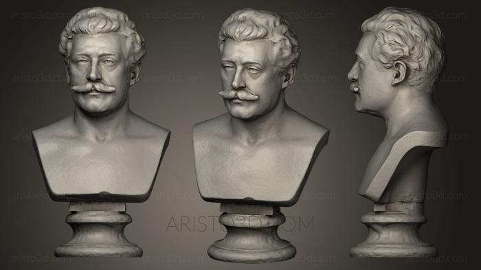 Busts and bas-reliefs of famous people (BUSTC_0195) 3D model for CNC machine